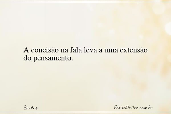 Frase de Sartre
