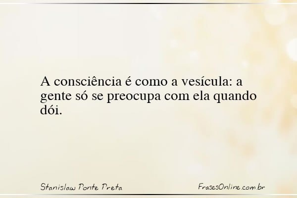 Frase de Stanislaw Ponte Preta