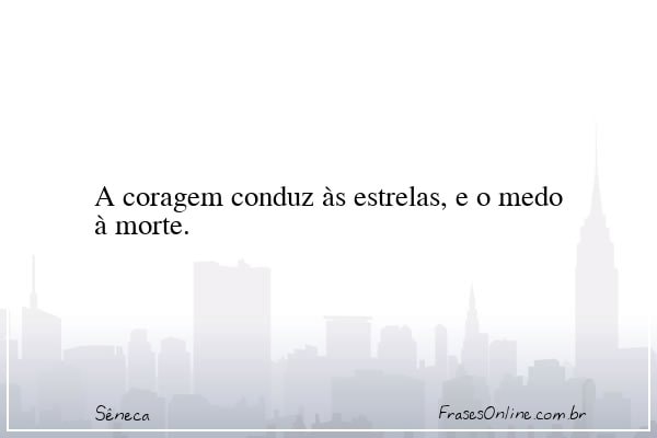 Frase de Sêneca