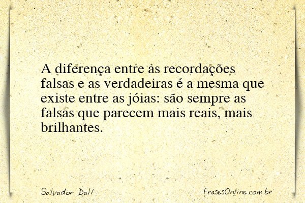 Frase de Salvador Dalí