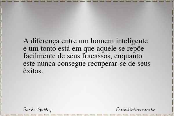 Frase de Sacha Guitry