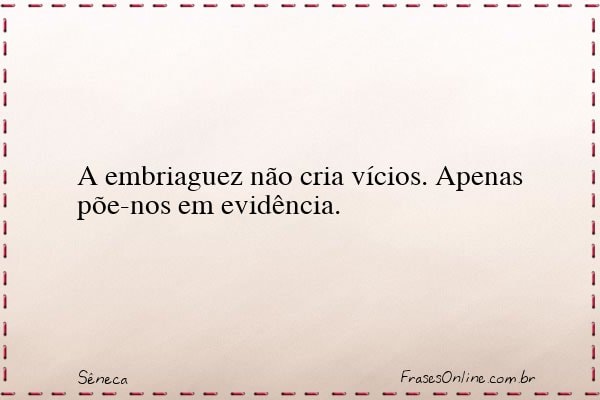 Frase de Sêneca