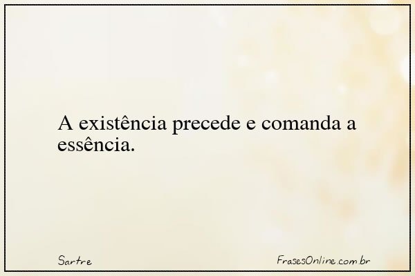Frase de Sartre