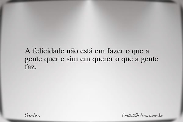 Frase de Sartre