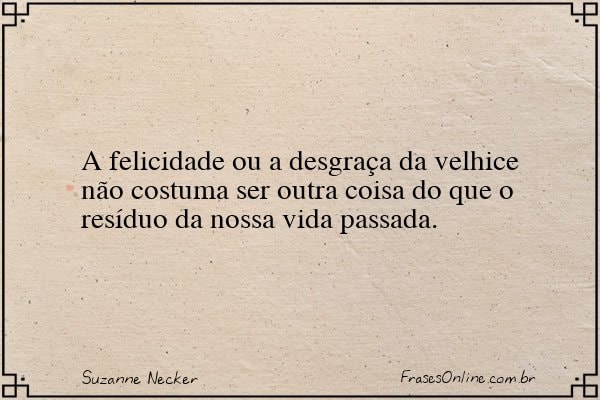 Frase de Suzanne Necker