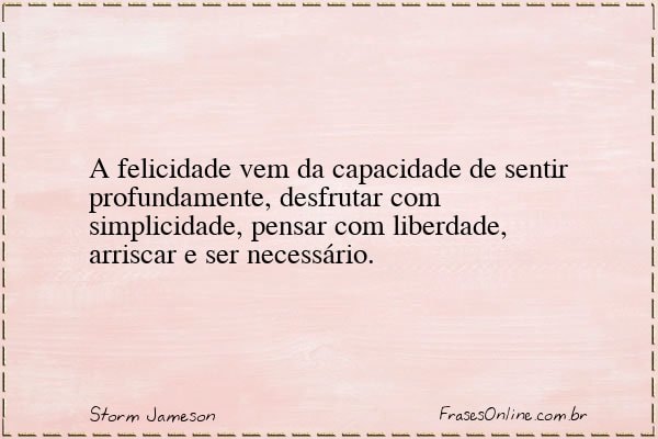 Frase de Storm Jameson