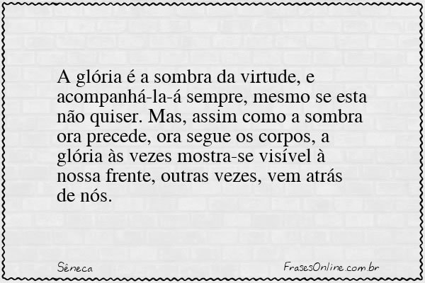 Frase de Sêneca