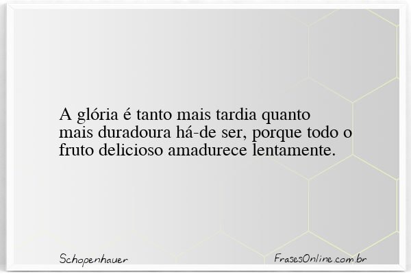 Frase de Schopenhauer