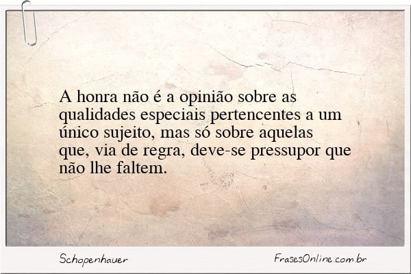 Frase de Schopenhauer