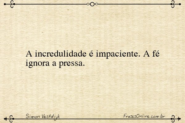 Frase de Simon Vestdijk