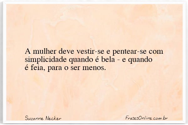 Frase de Suzanne Necker