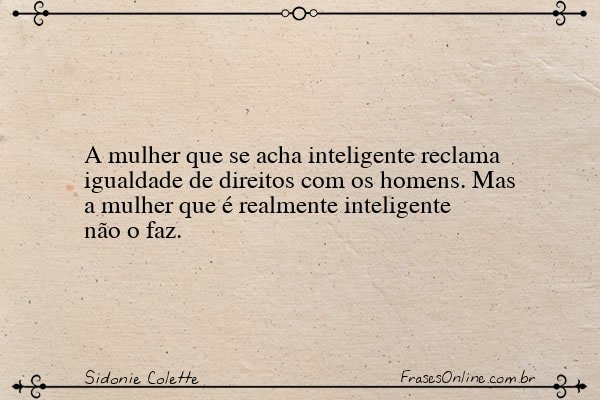 Frase de Sidonie Colette