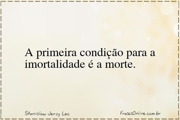 Frase de Stanislaw Jerzy Lec