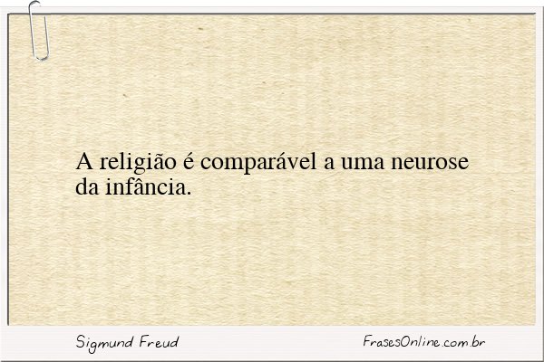 Frase de Sigmund Freud