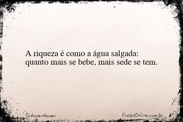 Frase de Schopenhauer