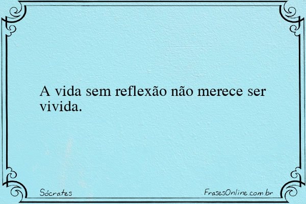 Frase de Sócrates