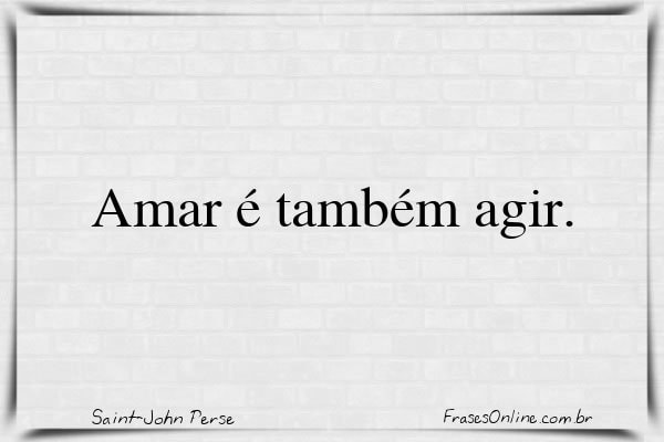 Frase de Saint-John Perse