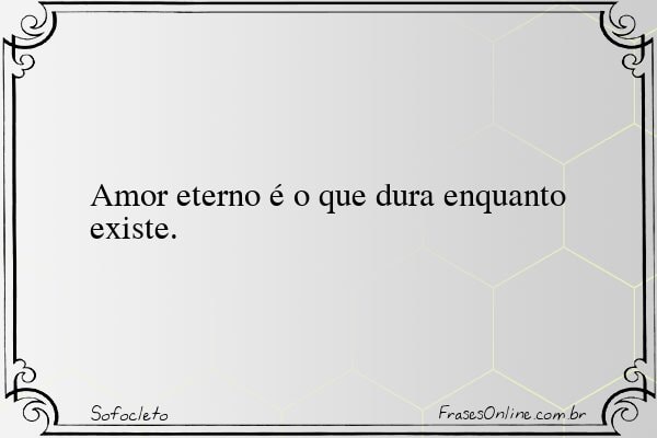 Frase de Sofocleto