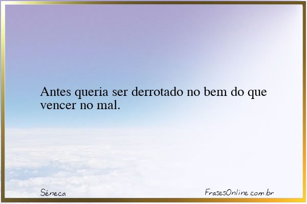 Frase de Sêneca