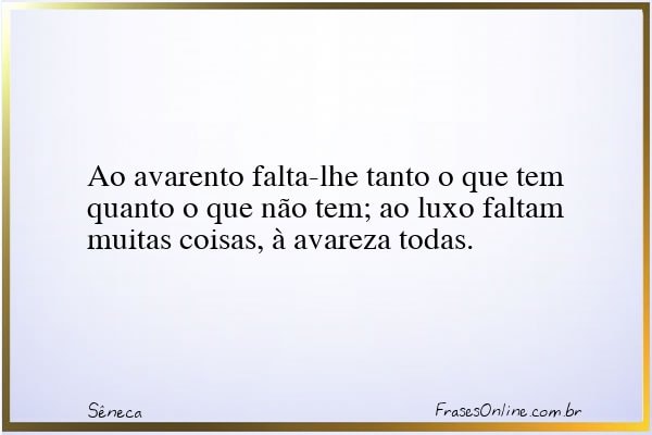 Frase de Sêneca