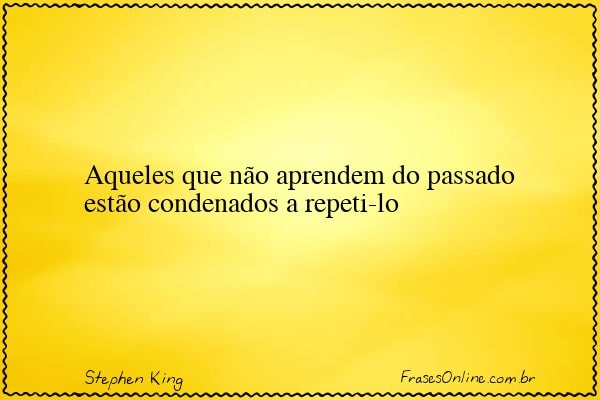 Frase de Stephen King