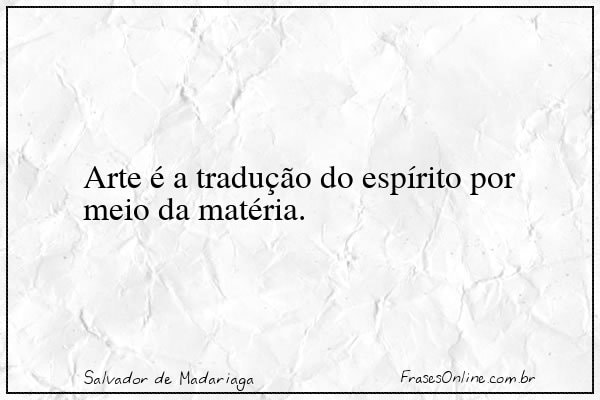 Frase de Salvador de Madariaga