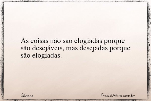 Frase de Sêneca