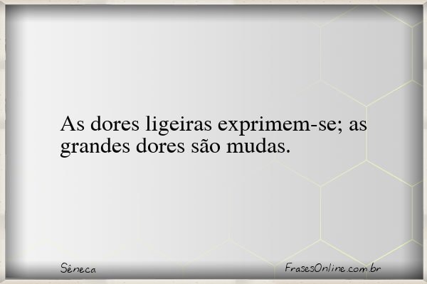 Frase de Sêneca