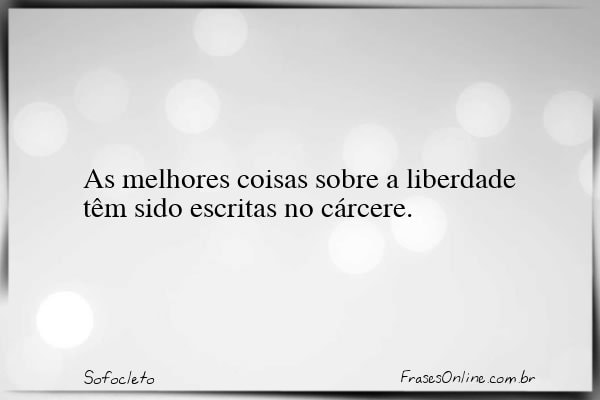 Frase de Sofocleto