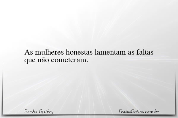 Frase de Sacha Guitry