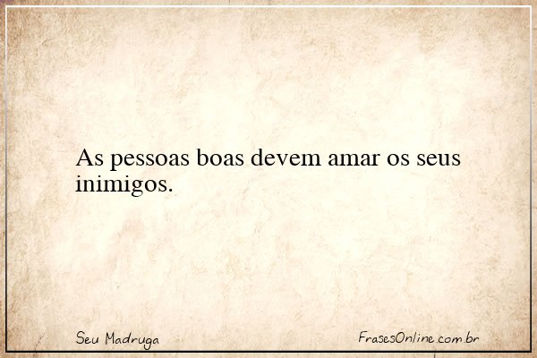 Frase de Seu Madruga