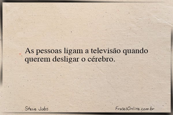 Frase de Steve Jobs