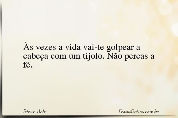 Frase de Steve Jobs