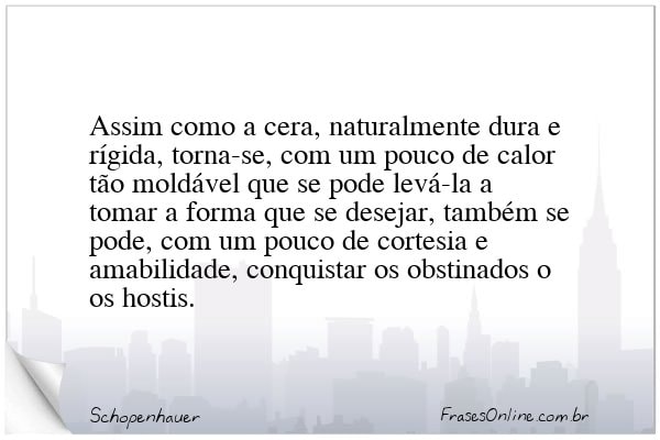 Frase de Schopenhauer