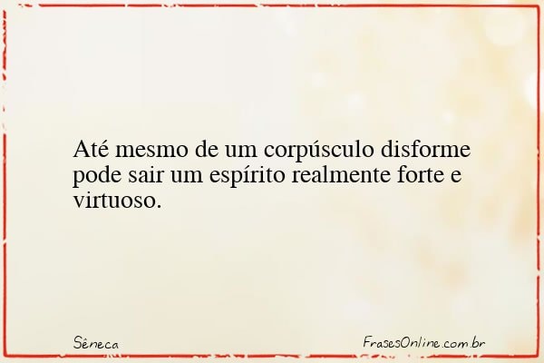Frase de Sêneca