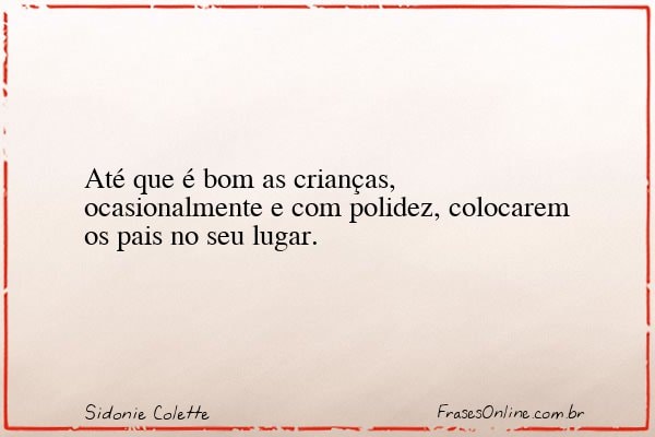 Frase de Sidonie Colette