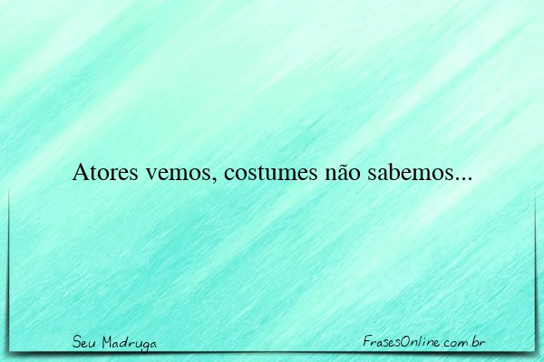 Frase de Seu Madruga