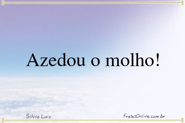 Frase de Silvio Luiz