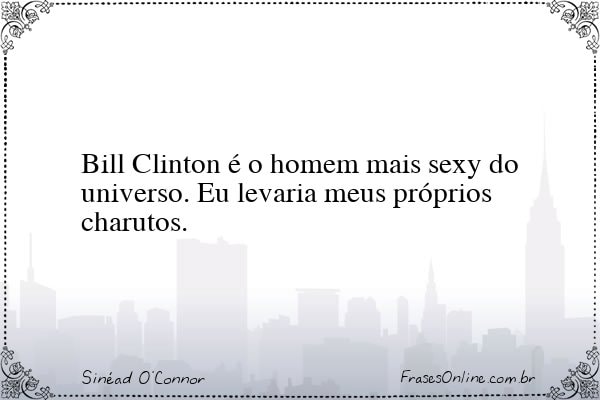 Frase de Sinéad O'Connor