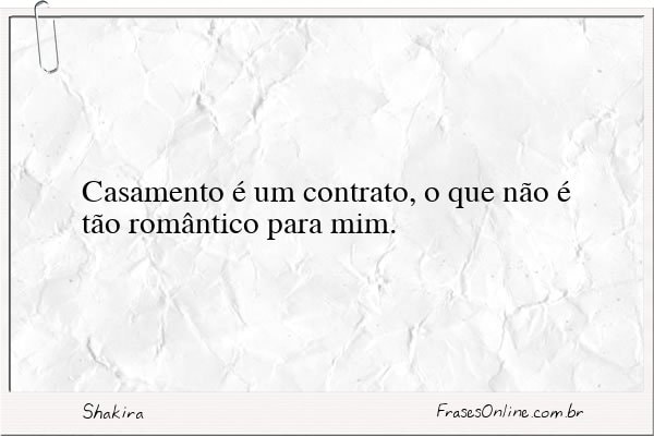 Frase de Shakira