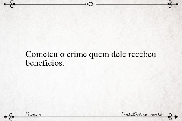 Frase de Sêneca