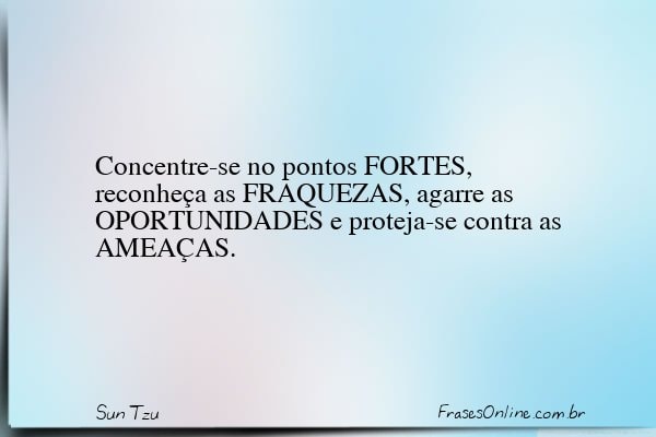 Frase de Sun Tzu