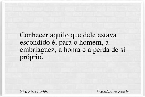 Frase de Sidonie Colette