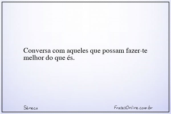 Frase de Sêneca