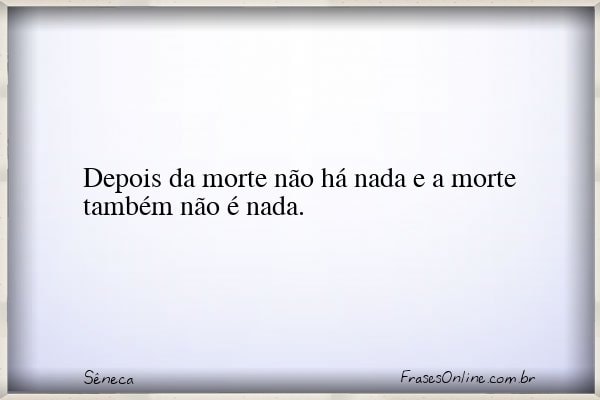 Frase de Sêneca