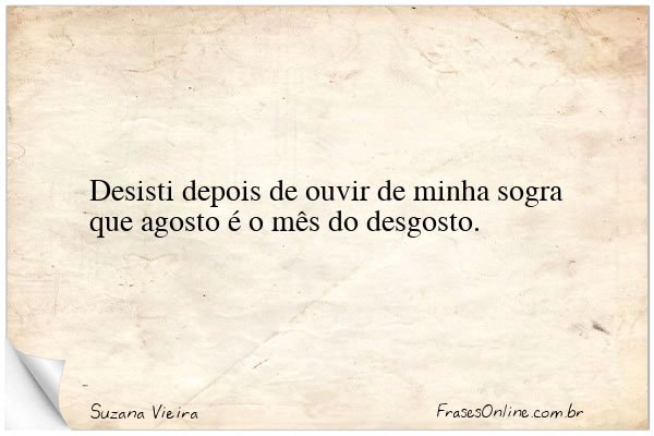 Frase de Suzana Vieira