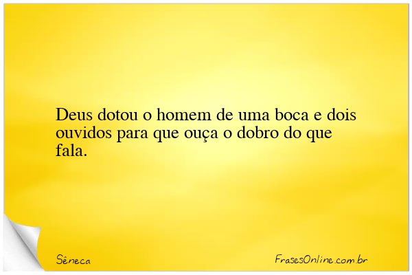 Frase de Sêneca