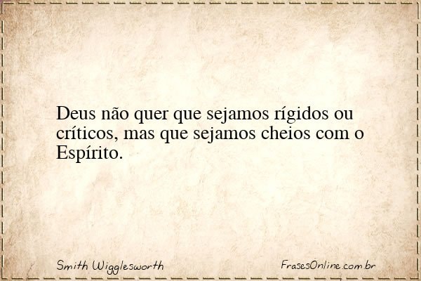 Frase de Smith Wigglesworth