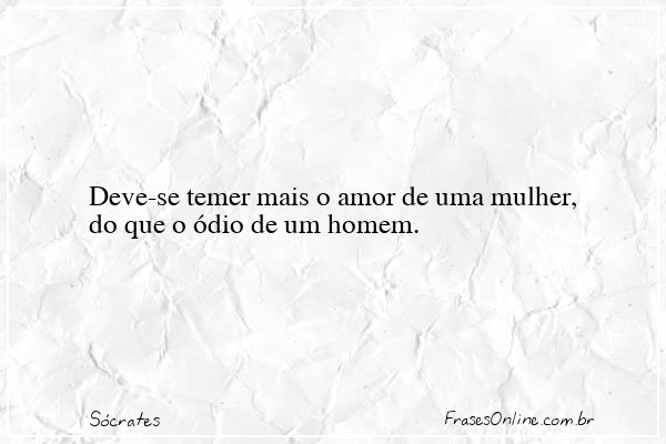 Frase de Sócrates