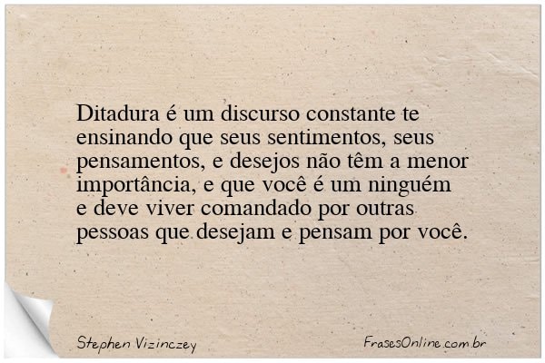 Frase de Stephen Vizinczey